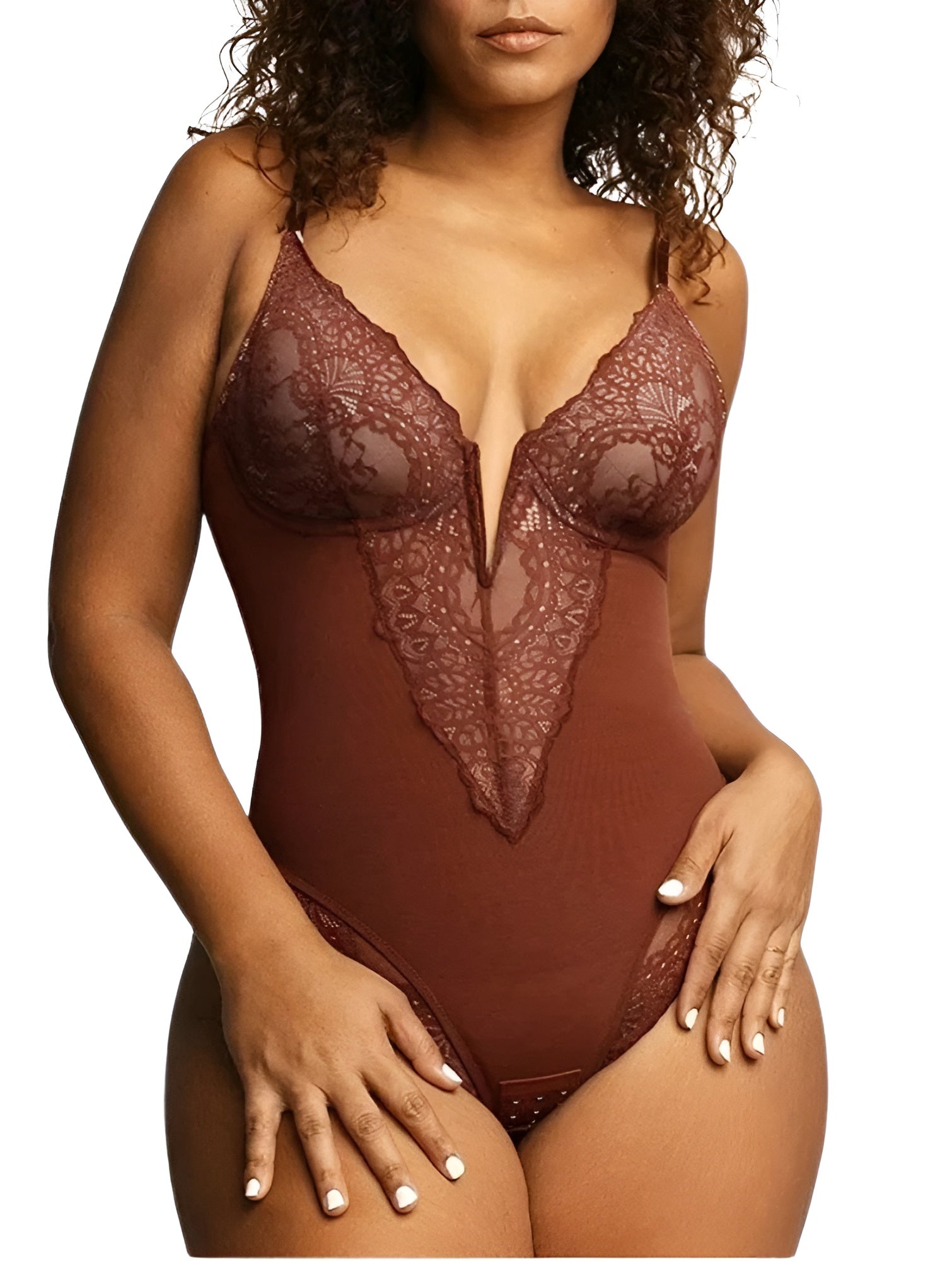 Half Lace Bodysuit