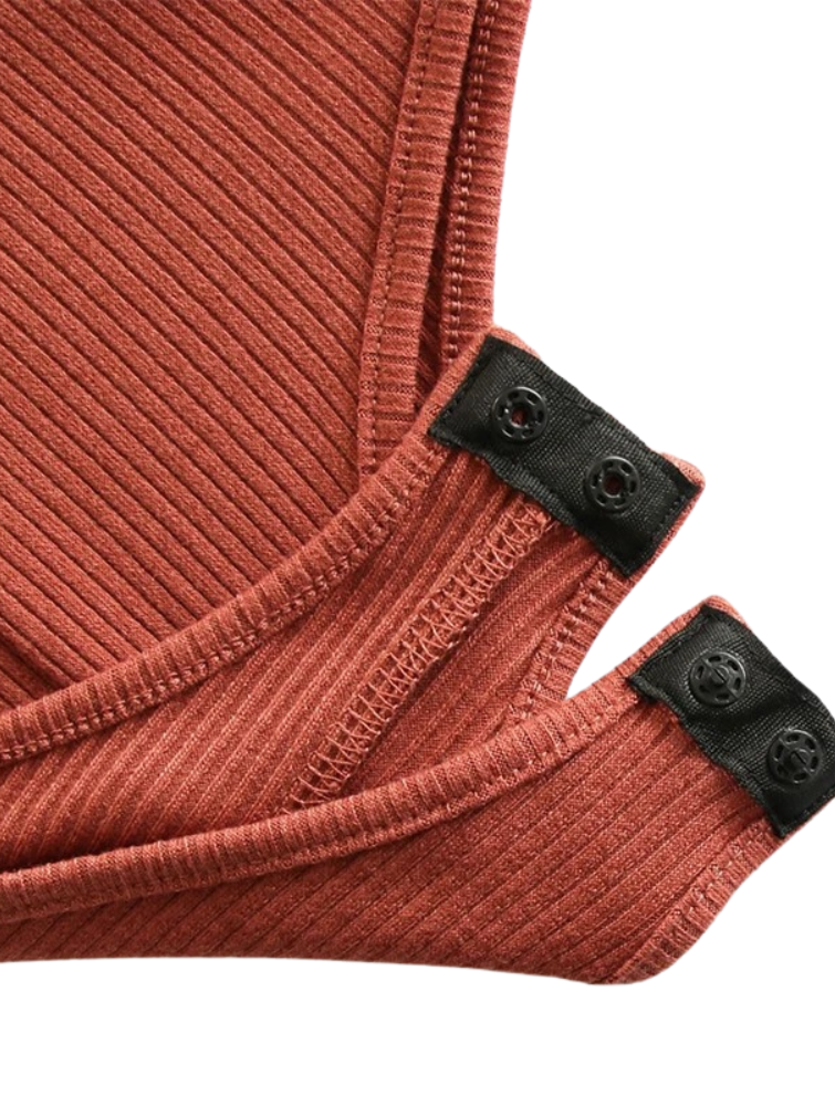 Front Zip  Bodysuit