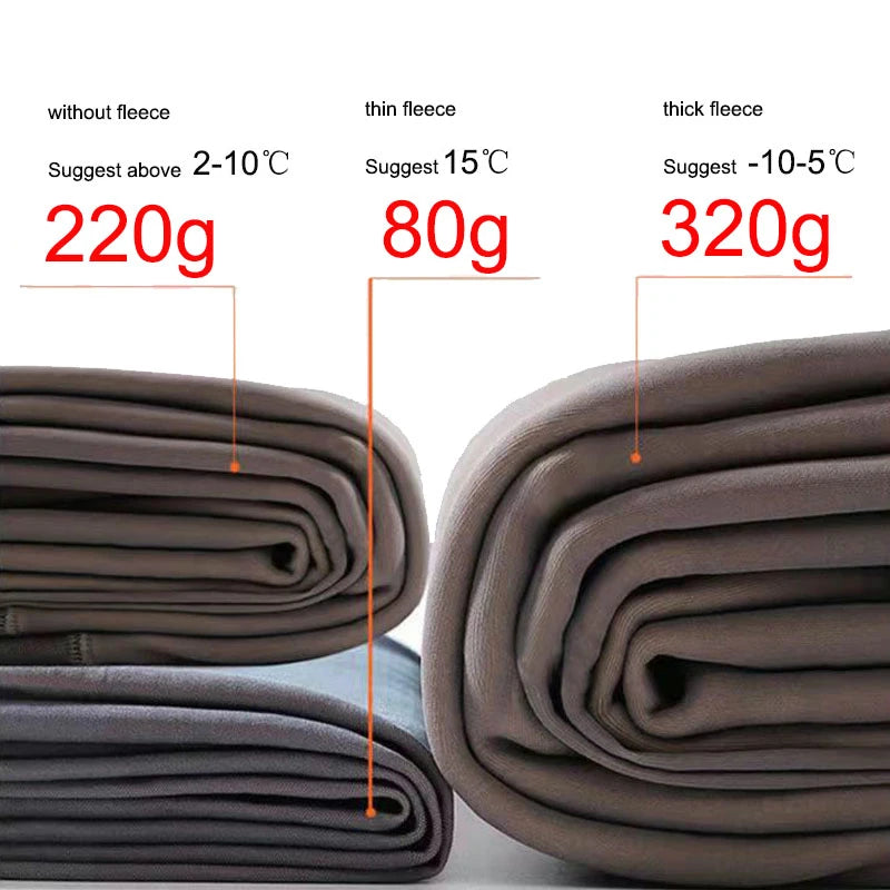 Collants doublés en polaire